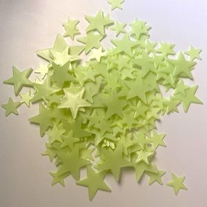 Glow in the dark stars